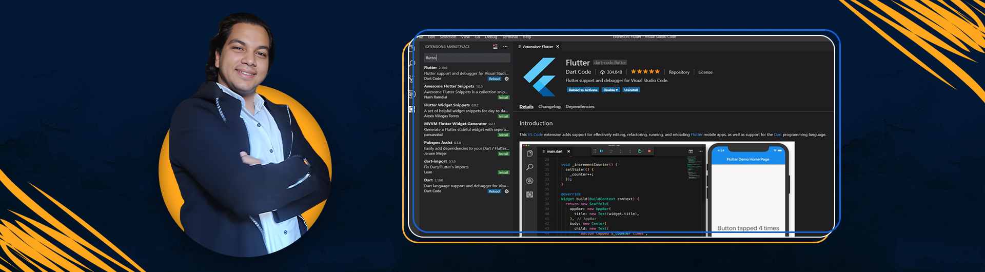 بناء التطبيقات باستخدام فلاتر | Flutter For Beginner P2